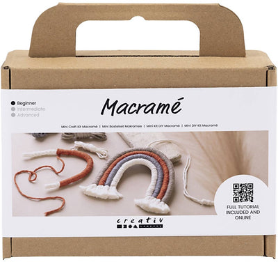 Creativ Company Mini Hobbyset Macrame Rainbow