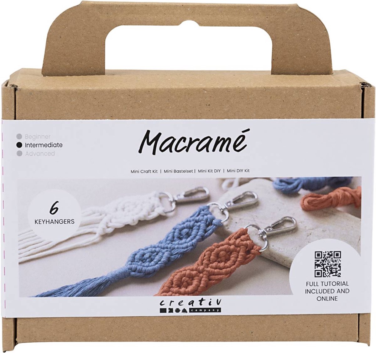 Creativ Company Mini Hobbyset Macrame Key Chains
