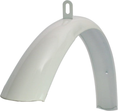 garde-boue avant 28 pouces acier blanc