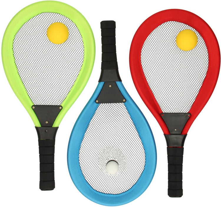 couleur de badmintonset de tennis doux