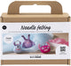 Creativ Company Mini Hobbyset aiguille en feutre monstre