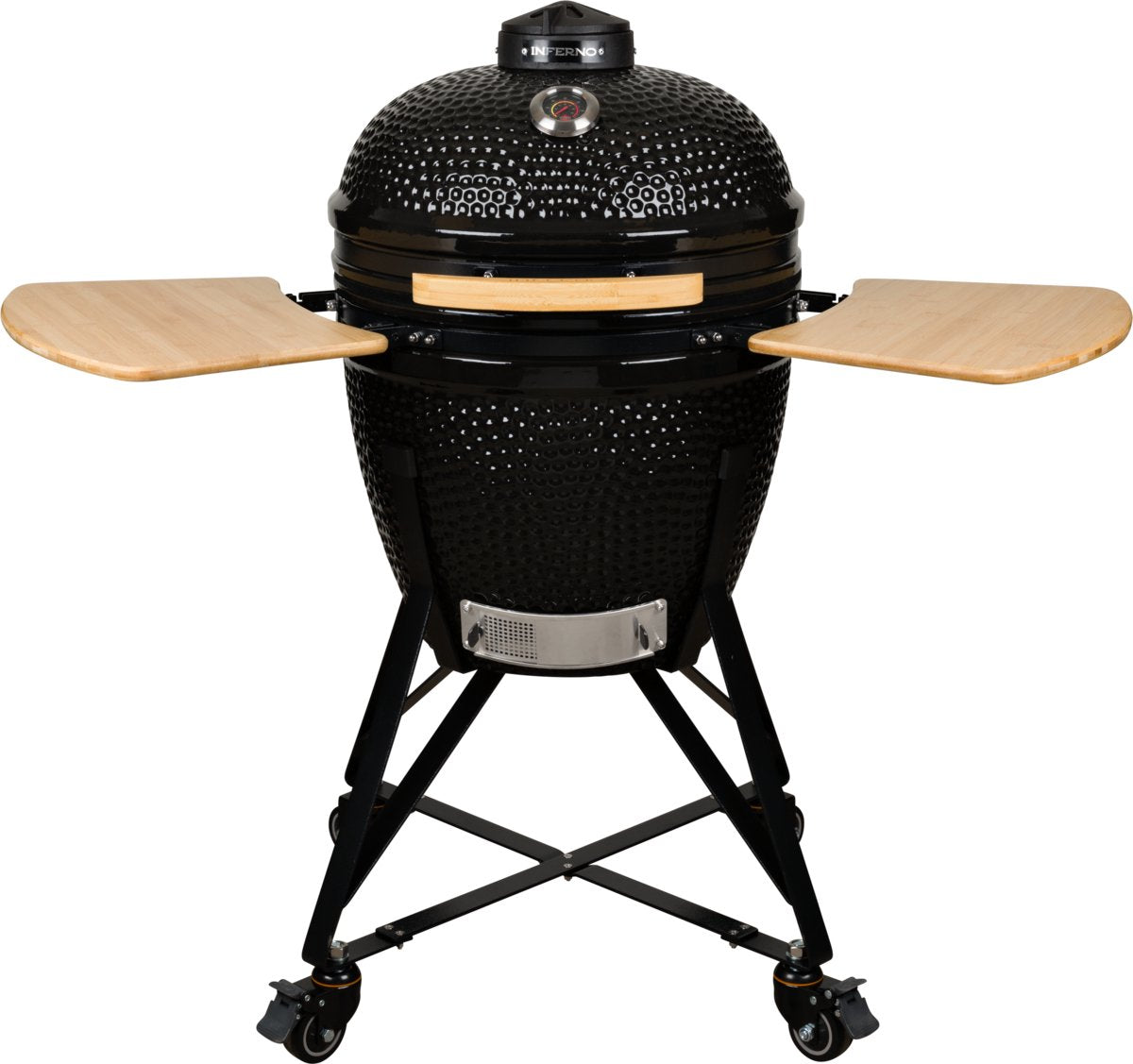 Inferno grand barbecue kamado - surface de grill 47cm 19inch - noir