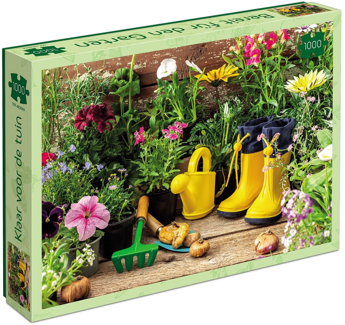 L'usine amusante de Tucker prête pour le jardin - puzzle (1000 pièces) -