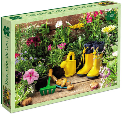 L'usine amusante de Tucker prête pour le jardin - puzzle (1000 pièces) -
