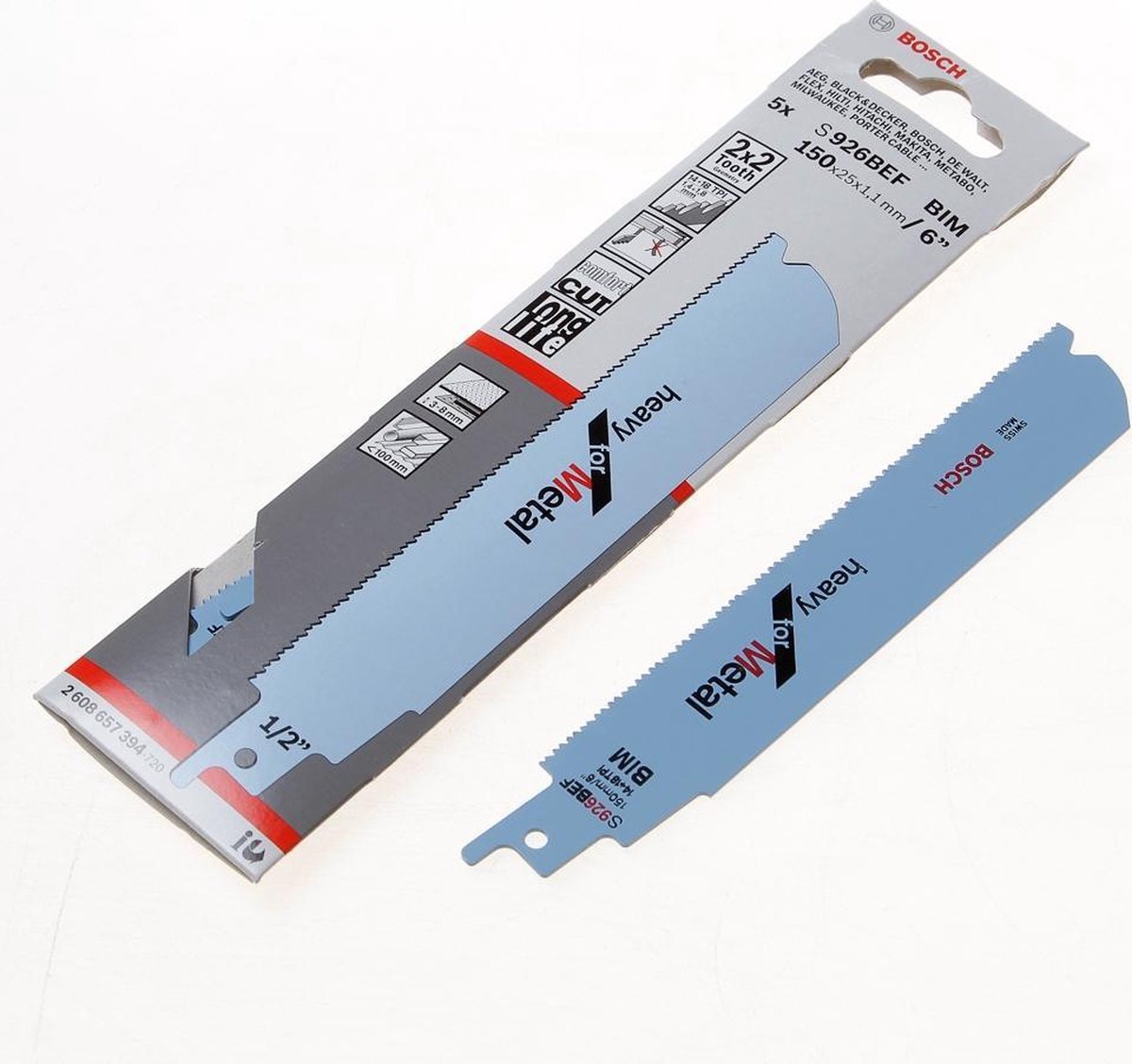 Bosch - lame de scie alternative s 926 bef heavy pour le métal