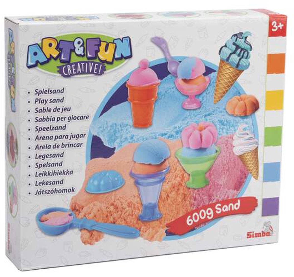 Simba - 106344623 - un jeu de glace et un set de glace