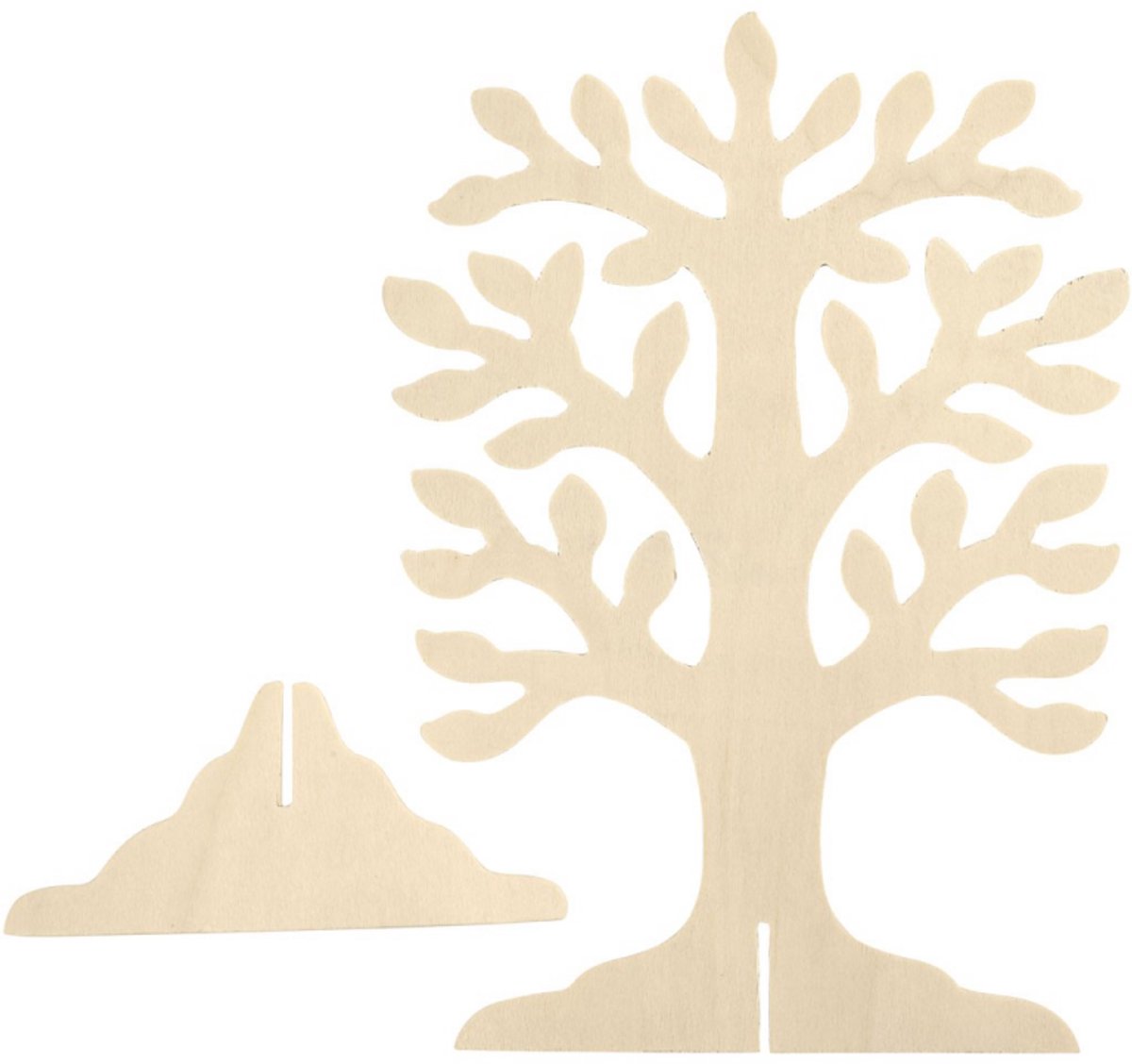 Décorez votre arbre en bois