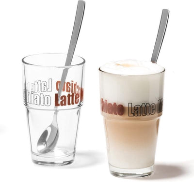 Leonardo solo latte macchiato set 410ml - 4 pièces