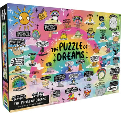 Gibsons - le puzzle des rêves (par katie abey) - 1000 pièces 68×49cm (l×h) - puzzle pour adultes