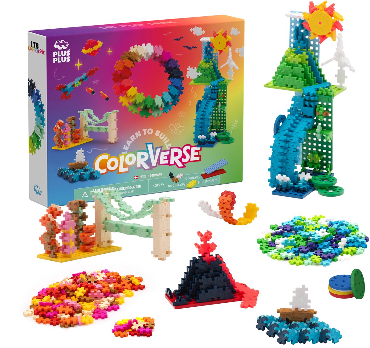 Plus plus plus-plus apprenez à construire le super set colorverse (3972)