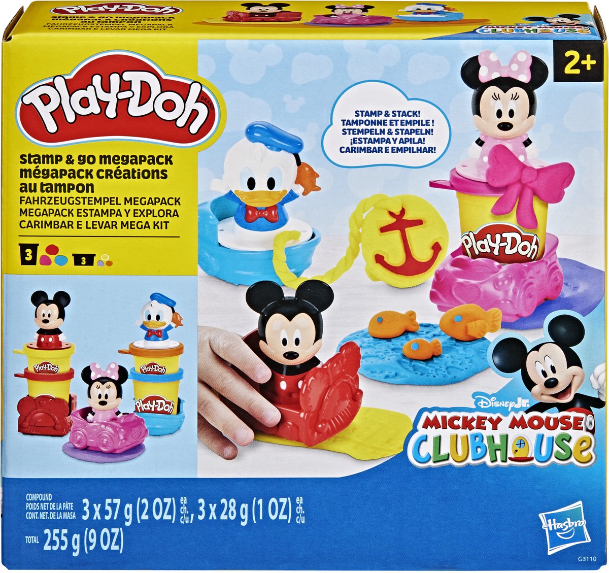Play-doh Disney Junior Timbre Go Méga Pack