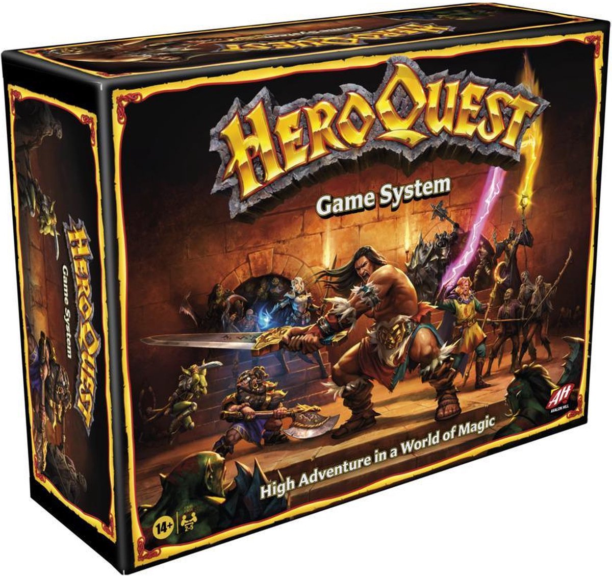 Hasbro gaming heroquest - système de jeu - jeu de société (anglais)