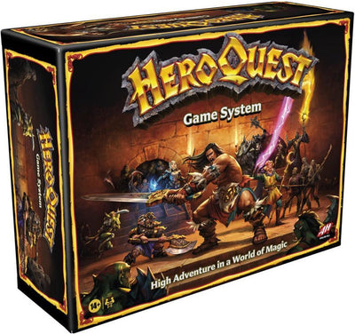 Hasbro gaming heroquest - système de jeu - jeu de société (anglais)