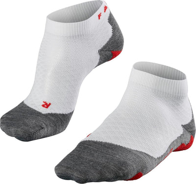 Falke ru5 chaussettes de course courtes en matériau fonctionnel anti-ampoules femme blanc - taille 41-42