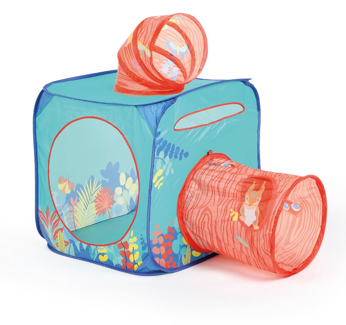 Ludi - maisonnette pop-up - cube explorateur pour enfants - jouets d'aventure