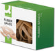Élastiques Q-connect, largeur 9 mm, longueur 140 mm, no. 78, boîte de 100 g