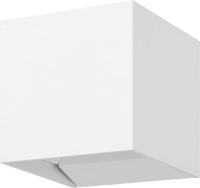 Applique Eglo calpino 3 - LED - 10 cm - blanche - intérieur et extérieur