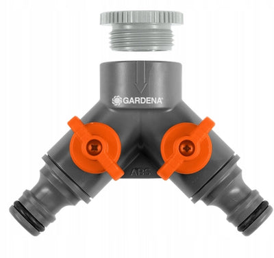 Gardena série 940-26 - raccord double robinet - 26,5 mm - système ogs - résistant au gel
