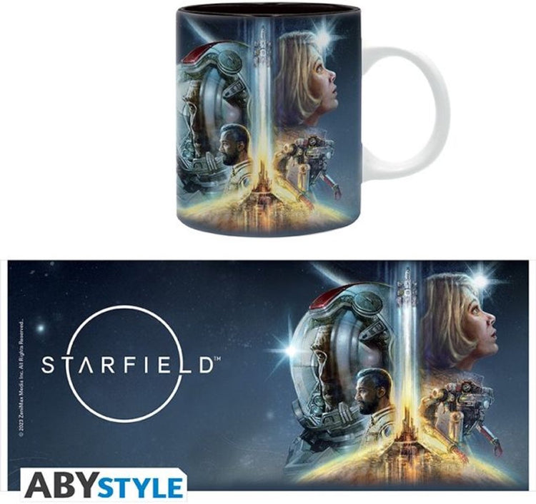 Abystyle starfield mug voyage à travers l'espace (divers) nouveau