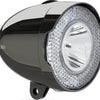 phare 706-B Retro 15 lux batterie led chrome noir