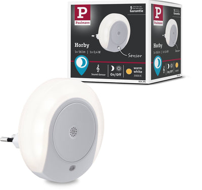 Lampe de nuit Paulmann horby capteur sonore environ 3000k 45lm