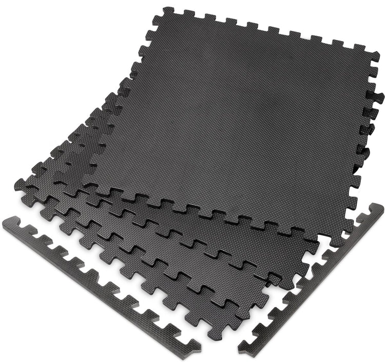 Virtufit fitness floor mat puzzle mat set - 120 x 120 cm - 1.2 cm thickness - 4 pieces - eva foam - anti-slip - sound-absorbing