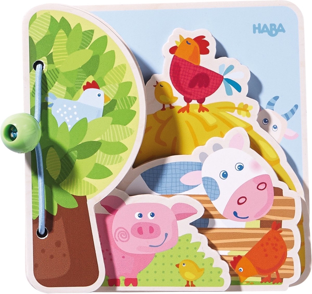 Haba livre bébé amis de la ferme