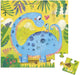 Janod - carte puzzle - dino mère et enfant