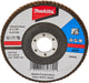 Makita accessoires disque de ponçage à lamelles 125mm a80 - d-27109 d-27109