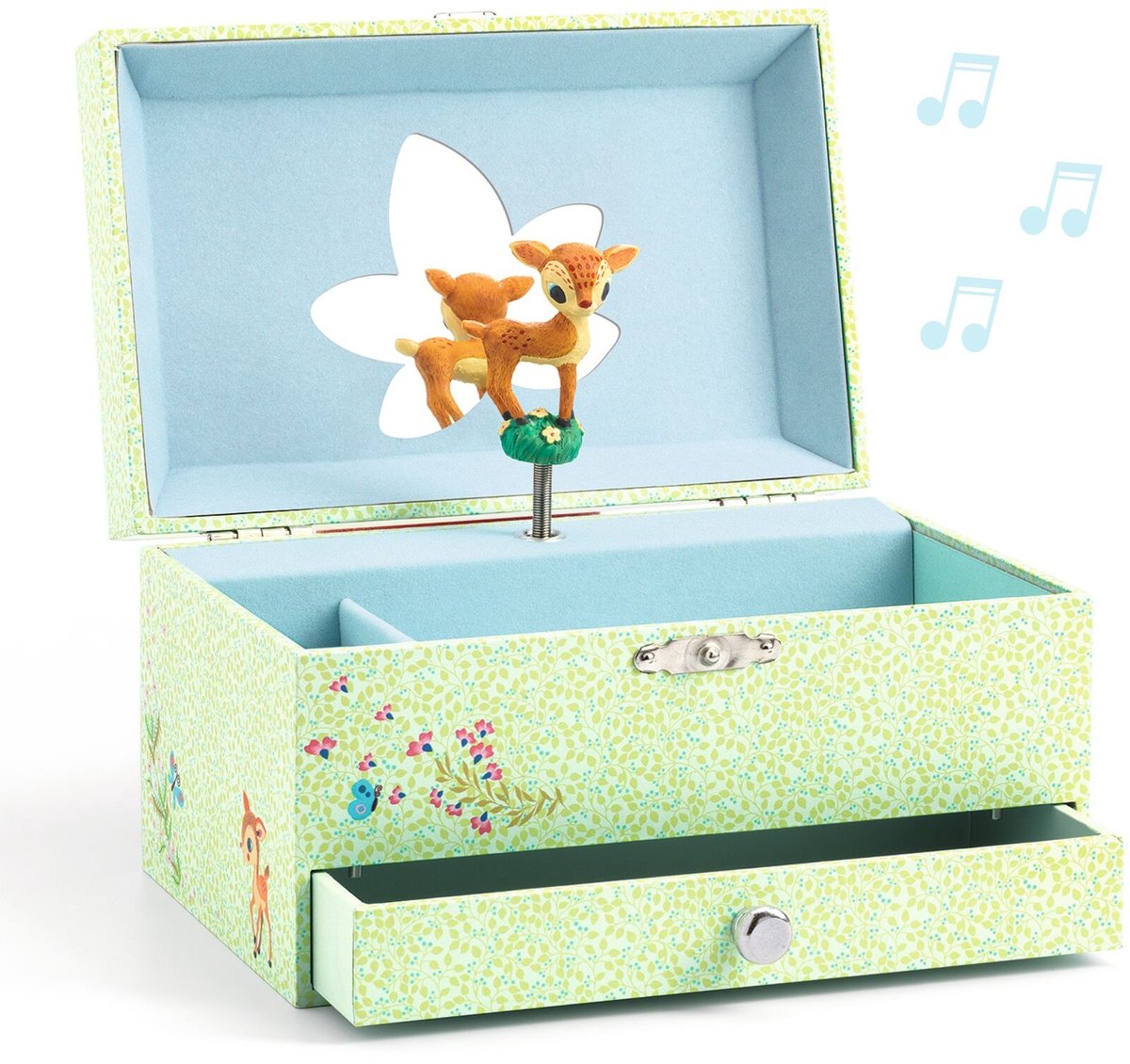 Djeco boîte à bijoux boîte à musique bambi