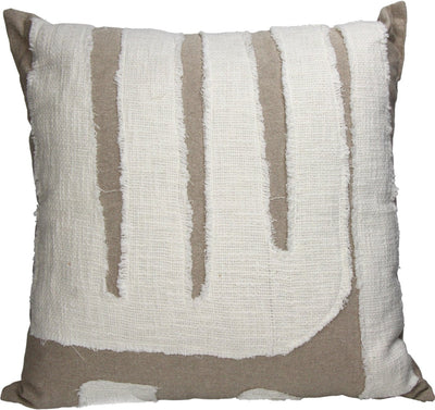 Coussin collection Hd coton ivoire 50x50cm