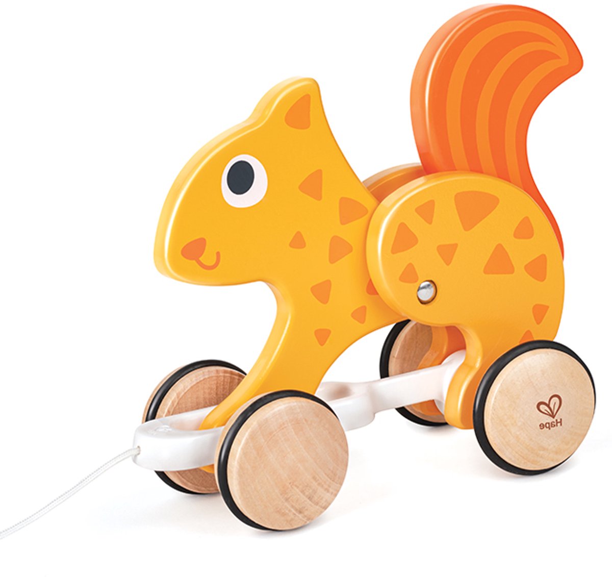 Hape animal à tirer en bois écureuil - - à partir de 12 mois