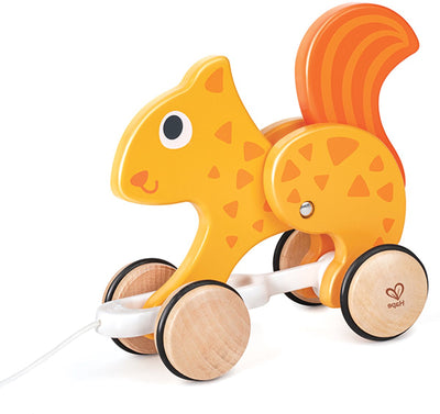 Hape animal à tirer en bois écureuil - - à partir de 12 mois