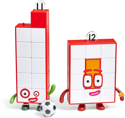 Ressources d'apprentissage sciences primaires - ensemble de jeu éducatif - blocs 11 et 12 - couleur blanche - football inclus - 3+