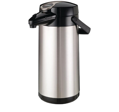 Bravilor bonomat | airpot serao thermos avec pompe double paroi | acier inoxydable 2,2l