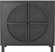 Bloomingville - armoire trento - noir - bois gmelina