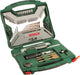 Jeu de forets Bosch x-line - 100 pièces - série Titanium Plus - pour bois, métal et pierre