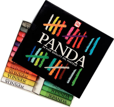 Talens Panda Oil Castles, 24e.