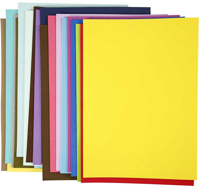 Creativ Company Foam Sheets, A3, Vel 297x420 mm, env. 2 mm, 20 sheet div 1 boîte