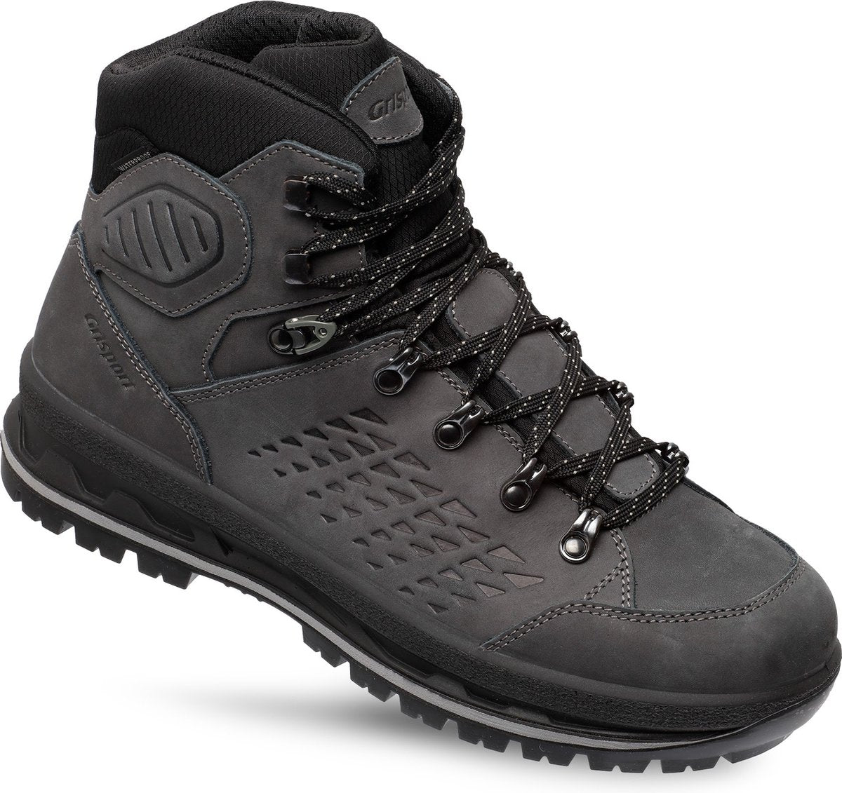 Grisport chaussures de marche eiger mid unisexe - anthracite - taille 44