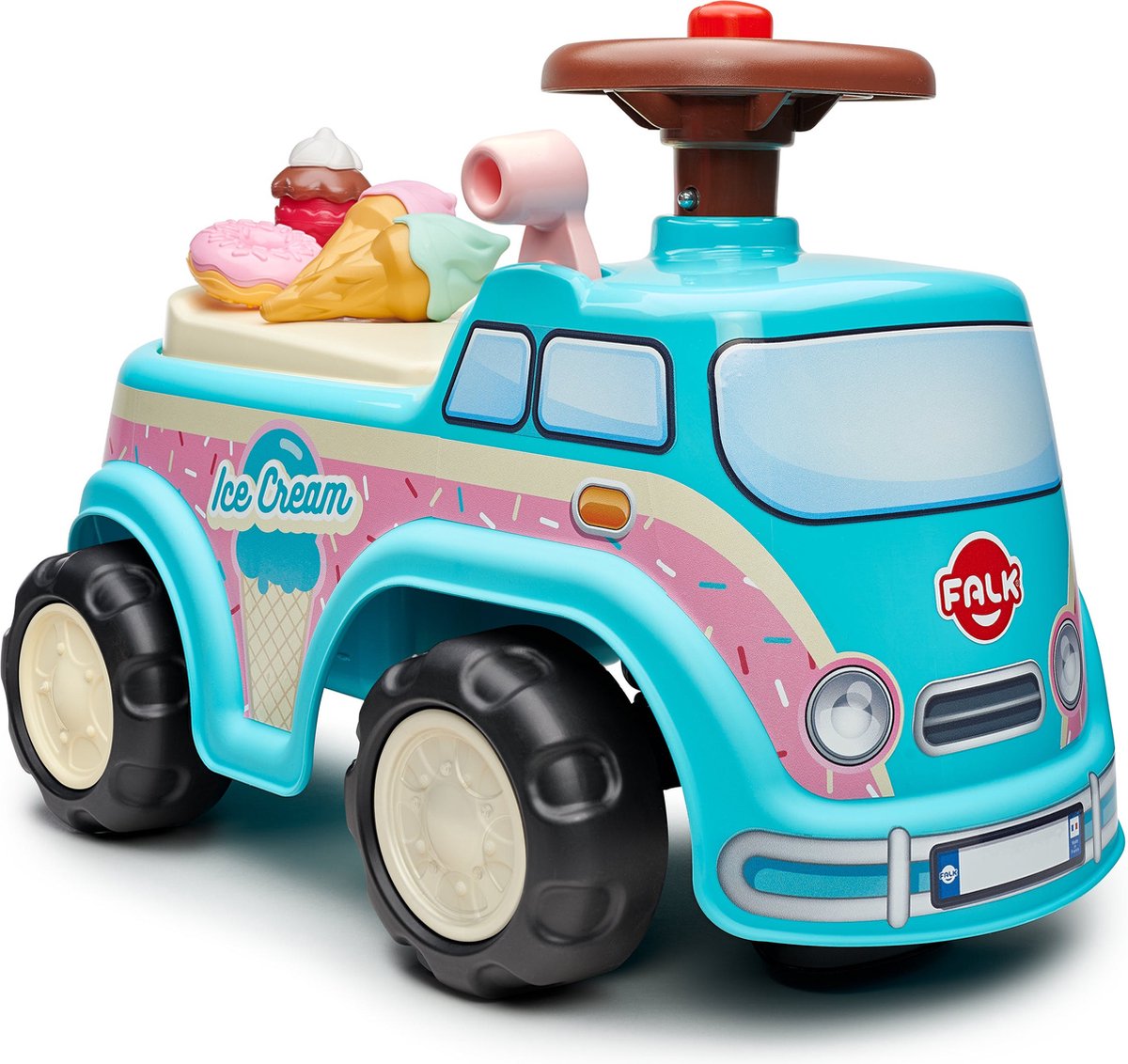 Falk Walker Ice Cream Man Walker Mini van avec accessoires 1-3 ans