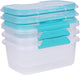 Decor decor fresh seal clips boîte de conservation des aliments - 1l - set-3