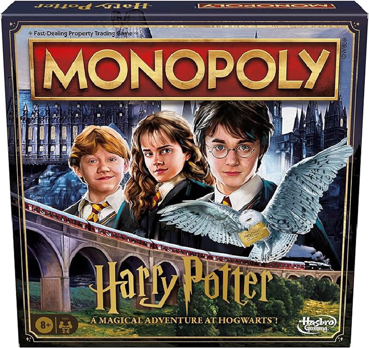 Monopole Asmodee - Harry Potter (anglais)