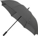 Falcone - parapluie - ø 120 cm - automatique - coupe-vent - clair - gris