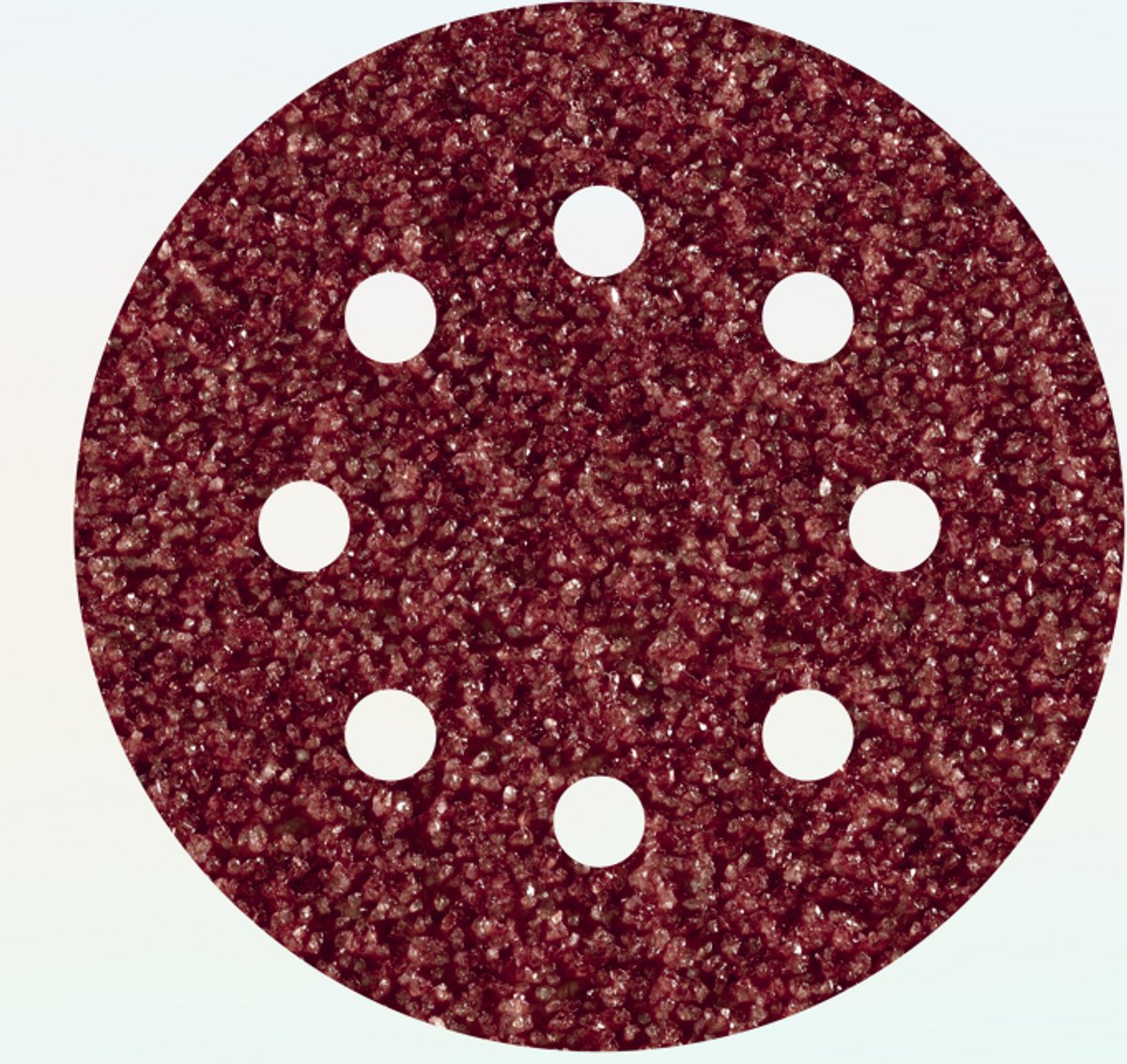 Wolfcraft - 25 disques abrasifs ø 125 mm - grain 60 - papier de verre avec Velcro pour bois et métal - pour ponceuse excentrique - 2250100
