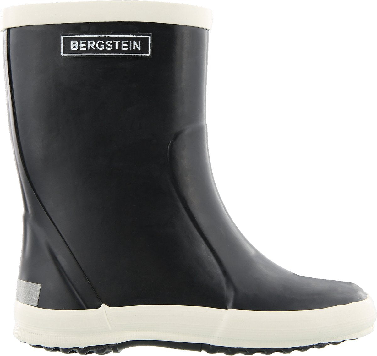 Bergstein rainboot bottes de pluie unisexe junior - noir - taille 23