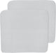 Housse de matelas à langer Meyco baby uni - lot de 2 - gris clair - 85x75cm