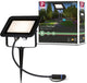 Paulmann Plug Shine Spots de Jardin LED Fluter Loose Spot IP65 3000K 15,5W Noir