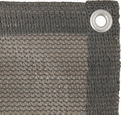 Paravent de balcon Livn HDPE gris 90x500cm - résistant à la moisissure et facile à nettoyer - intimité optimale et très conviviale