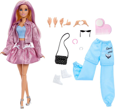 Barbie de luxe style poupée à construire et accessoires